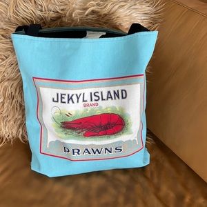 Prawn Canvas Shoulder Bag